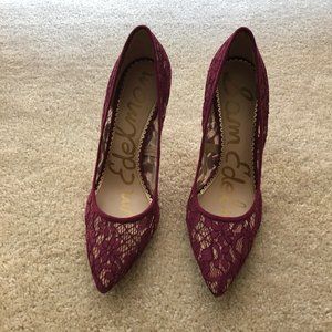 Sam Edelman Hazel Heels in Lace